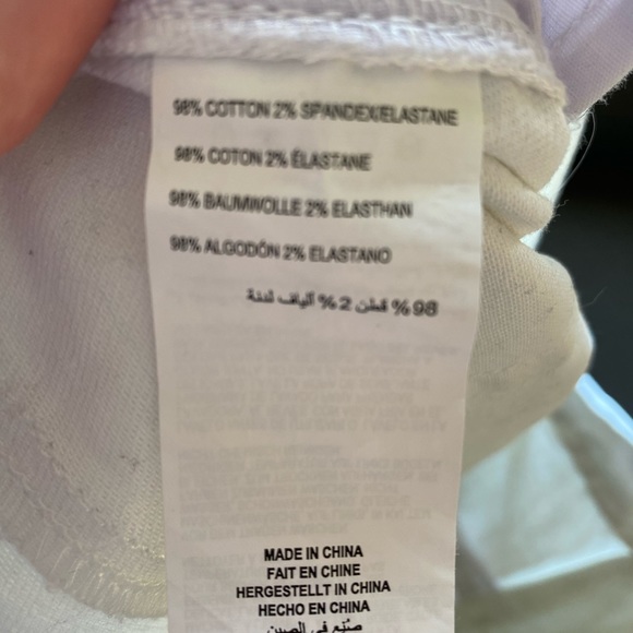 Love & Legend - White Jean Shorts - Picture 9 of 9